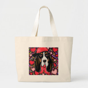 Grand Tote Bag Basset Hound