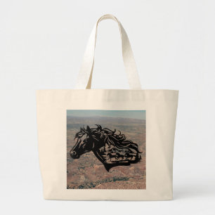 Grand Tote Bag Bassin de lavage de sable plate en bas Fourre-tout