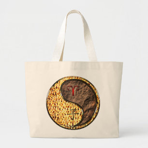 Grand Tote Bag Bélier & Rat de terre
