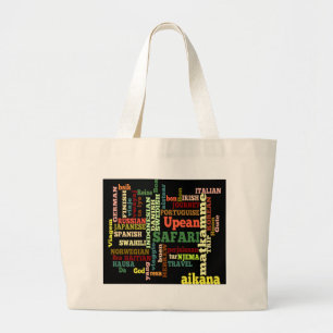 Grand Tote Bag Bénédiction de voyage internationale