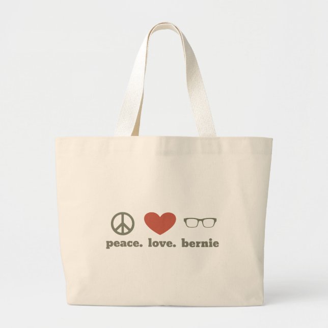 Grand Tote Bag Bernie Sanders Swag Election Swag (Devant)