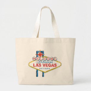 Grand Tote Bag Bienvenue à Fabulous Las Vegas