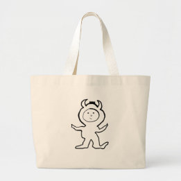 Grand Tote Bag Bitty Bull Jammies Kid