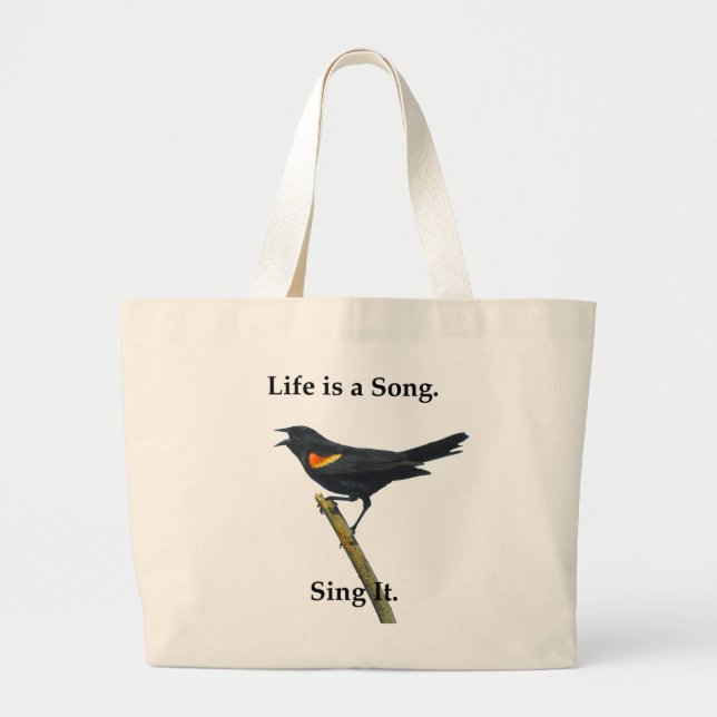 GRAND TOTE BAG BLACKBIRD CHANGER (Devant)