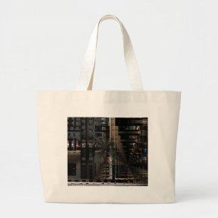 Grand Tote Bag BlackTechnology Circuit Board Ordinateur électroni