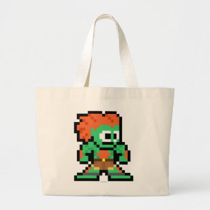 Grand Tote Bag Blanka à 8 bits