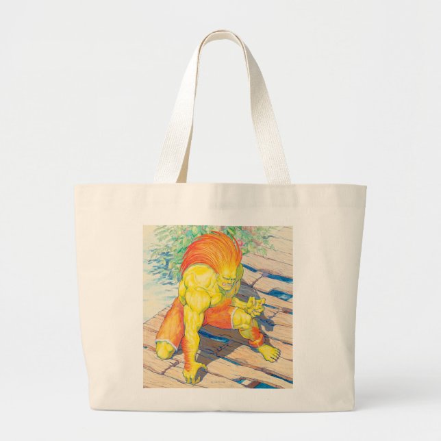 Grand Tote Bag Blanka sur le pont (Devant)