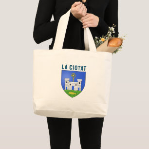 Grand Tote Bag Blason de La Ciotat - France