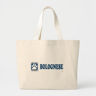 Grand Tote Bag Bleu bolonais