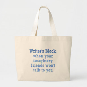 Grand Tote Bag Bloc d'auteurs :