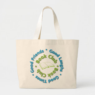 Grand Tote Bag bons amis de club de lecture