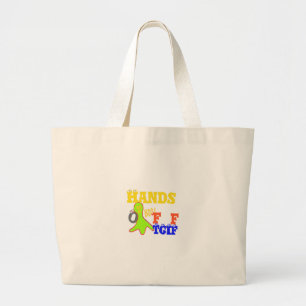 Grand Tote Bag Boo d'or ! Fille TGIF Merci Dieu Son Vendredi Haku