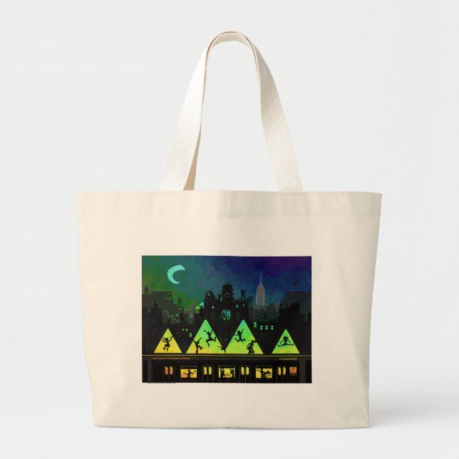 Grand Tote Bag Boogie Nights New York (Devant)