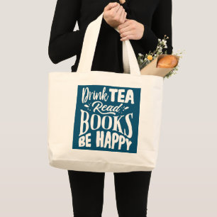 Grand Tote Bag Book Lover Librarian Bookworm Reading Club