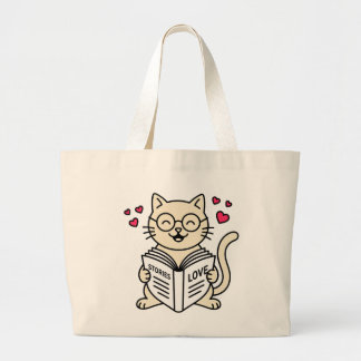 GRAND TOTE BAG BOOKS LOVER