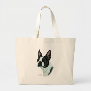 Grand Tote Bag Boston Terrier
