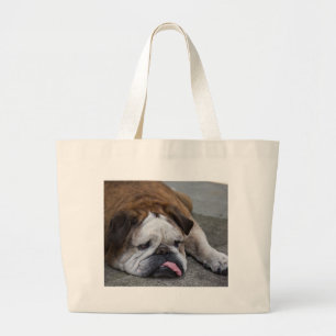 Grand Tote Bag Bouledogue anglais