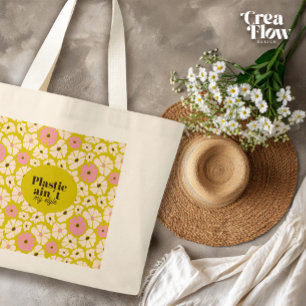 Grand Tote Bag Bright Floral_Plastic n´est pas mon style