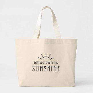 Grand Tote Bag Bring on the Sunshine, été