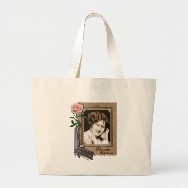 Grand Tote Bag Brouette de Blanche (Devant)
