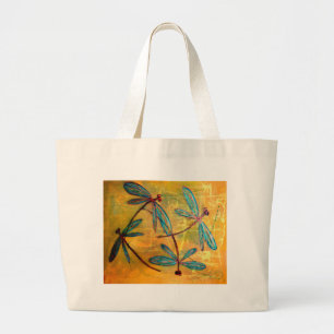 Grand Tote Bag Brouillard de libellule