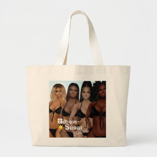 Grand Tote Bag Brown Sugar Babes Beach Fourre-tout 1
