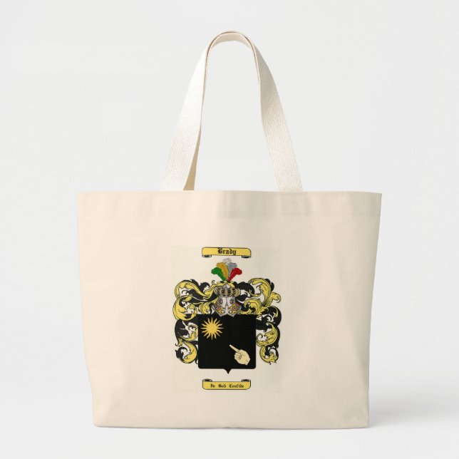 Grand Tote Bag brune (Devant)