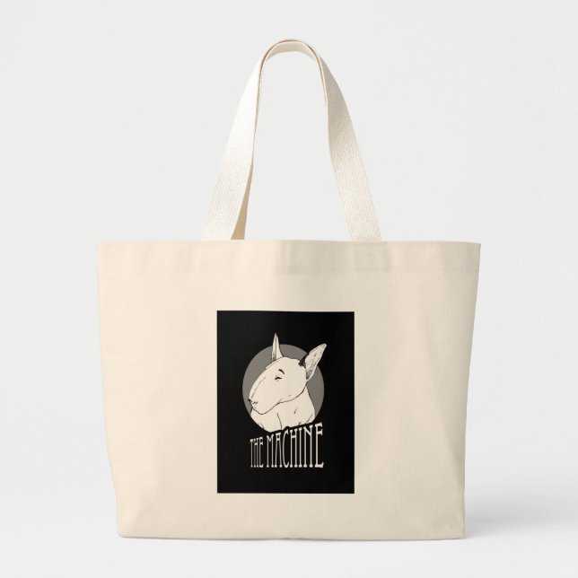 Grand Tote Bag bull terrier (Devant)