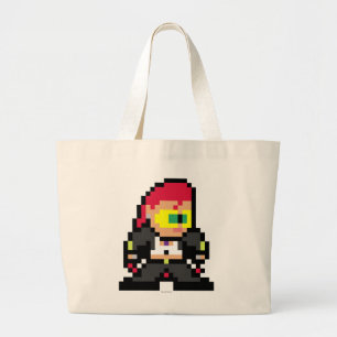 Grand Tote Bag c. Viper à 8 bits