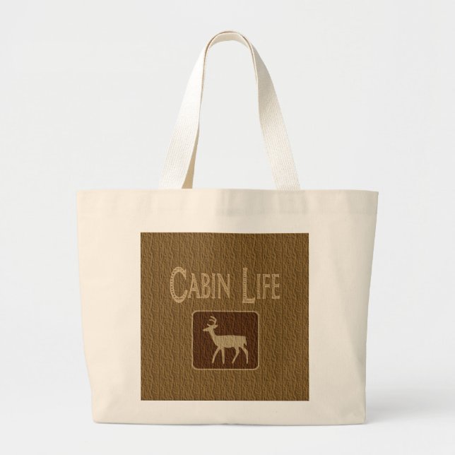 Grand Tote Bag Cabine Life Fourre-tout (Devant)