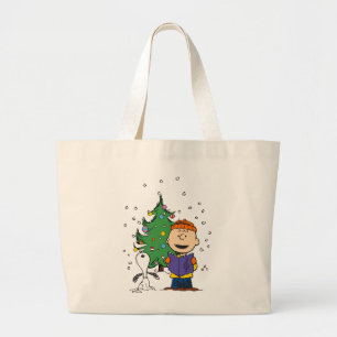 Grand Tote Bag cacahuètes   Noël