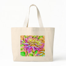 Cadeau Dahlia Aquarelle numérique