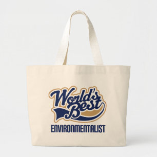Grand Tote Bag Cadeau d'écologiste