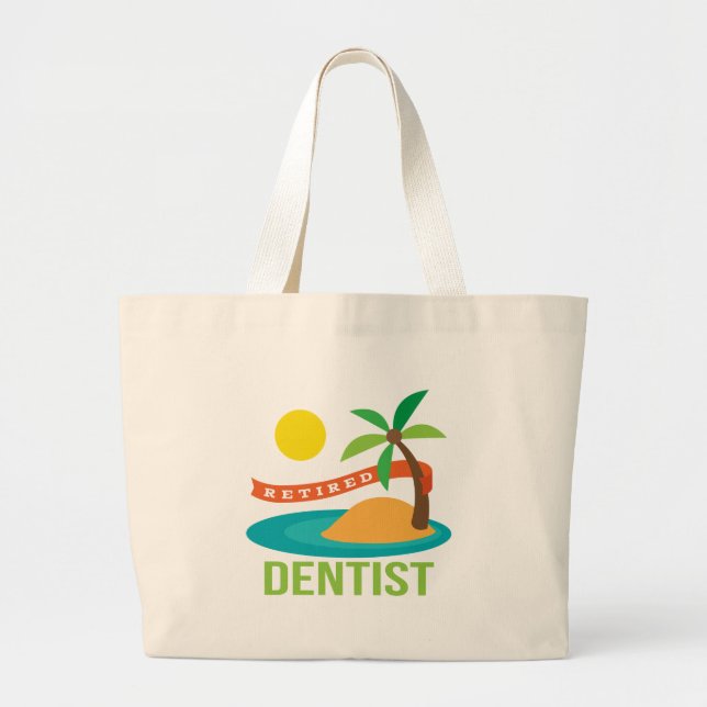 Grand Tote Bag Cadeau retiré de dentiste (Devant)