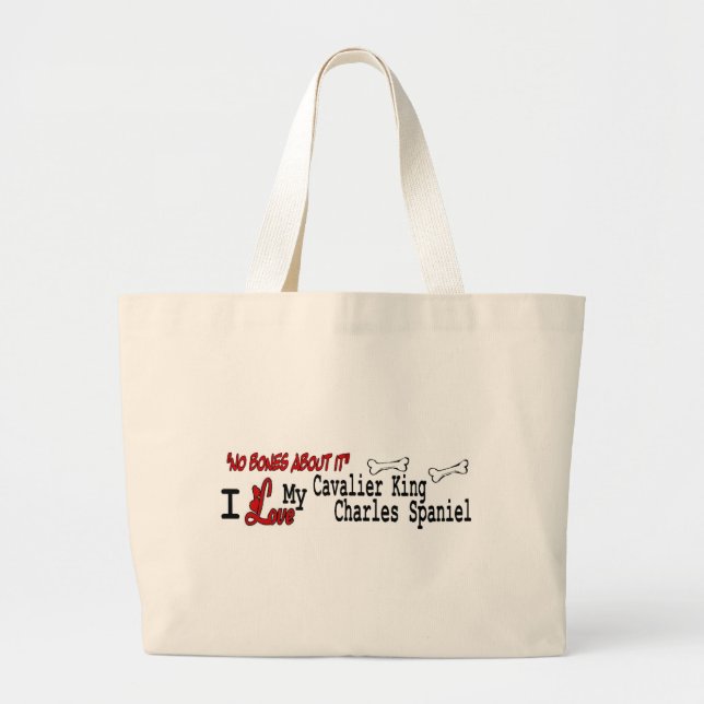 Grand Tote Bag Cadeaux Cavalier King Charles Spaniel (Devant)