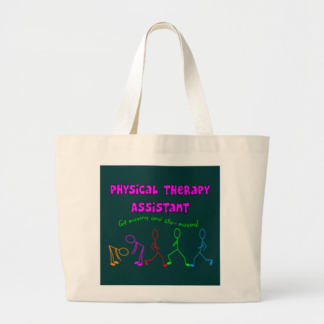 Grand Tote Bag Cadeaux d'assistant de physiothérapie (Devant)