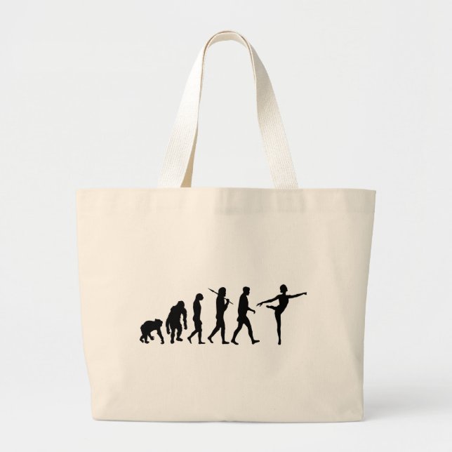 Grand Tote Bag Cadeaux de danse pour le ballet et les danseurs (Devant)