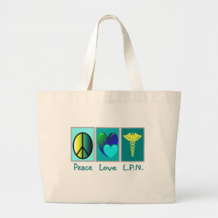 Grand Tote Bag Cadeaux de l'amour LPN de paix