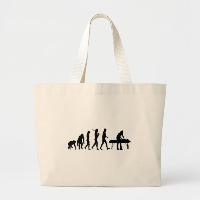 Grand Tote Bag cadeaux de médecine de sports de physiothérapie (Devant)