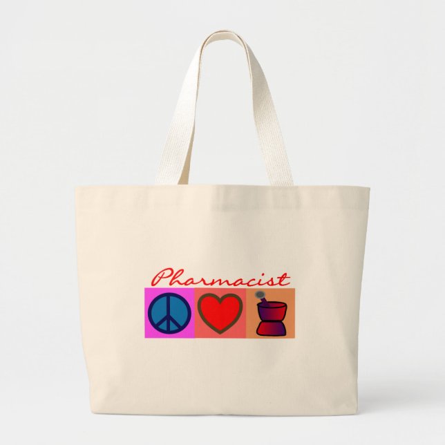 Grand Tote Bag Cadeaux de pharmacien (Devant)