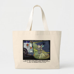 Grand Tote Bag Cadeaux drôles de Possum Protocol T-shirts et obje