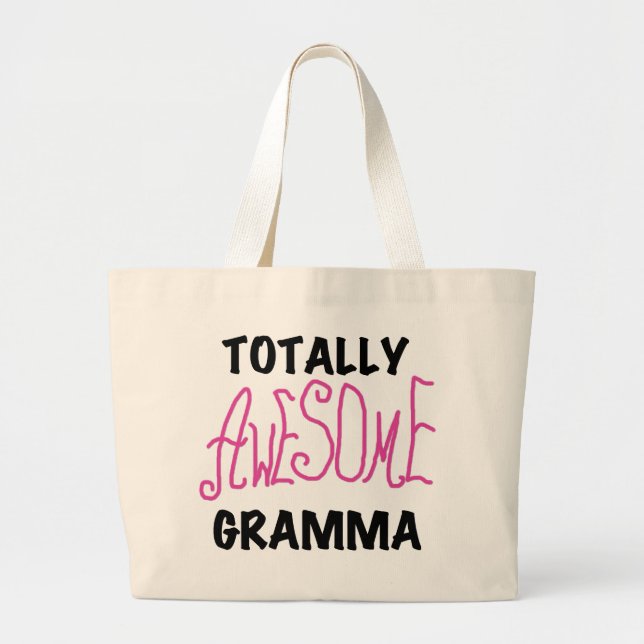 Grand Tote Bag Cadeaux roses totalement impressionnants de (Devant)