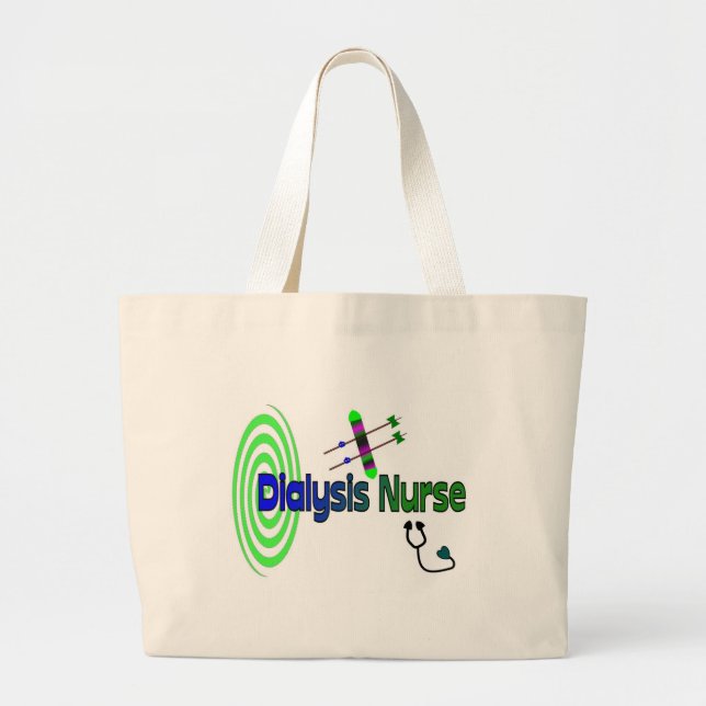 Grand Tote Bag Cadeaux uniques de graphiques "d'infirmière de (Devant)