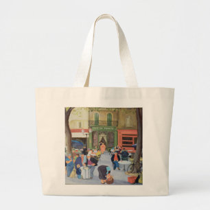 Grand Tote Bag Café Provence