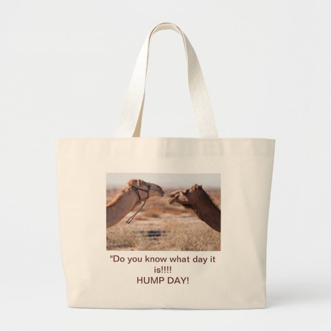 Grand Tote Bag Camions de la Journée Hump (Devant)