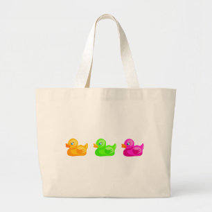 Grand Tote Bag Canards en caoutchouc