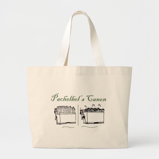 Grand Tote Bag Canon de Pachelbel (Devant)