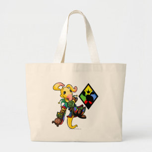 Grand Tote Bag Capitaine 1 d'équipe d'île de Roo