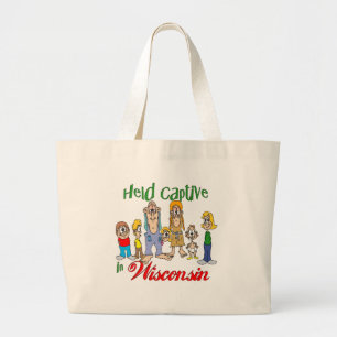 Grand Tote Bag Captif tenu dans le Wisconsin