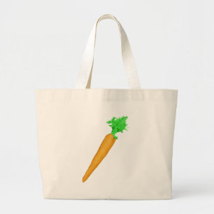 Grand Tote Bag Carotte peinte